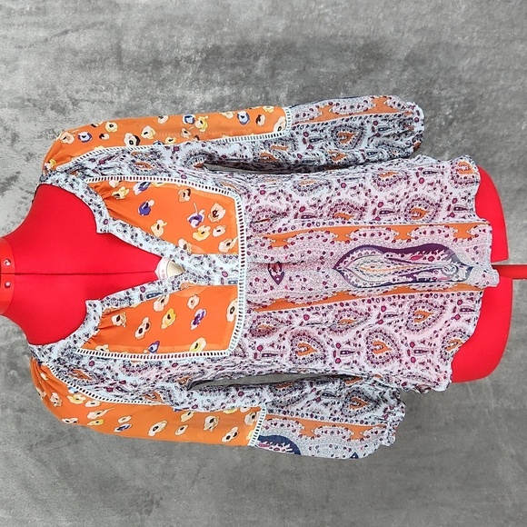 Love,Fire polyester blouse - Picture 1 of 12